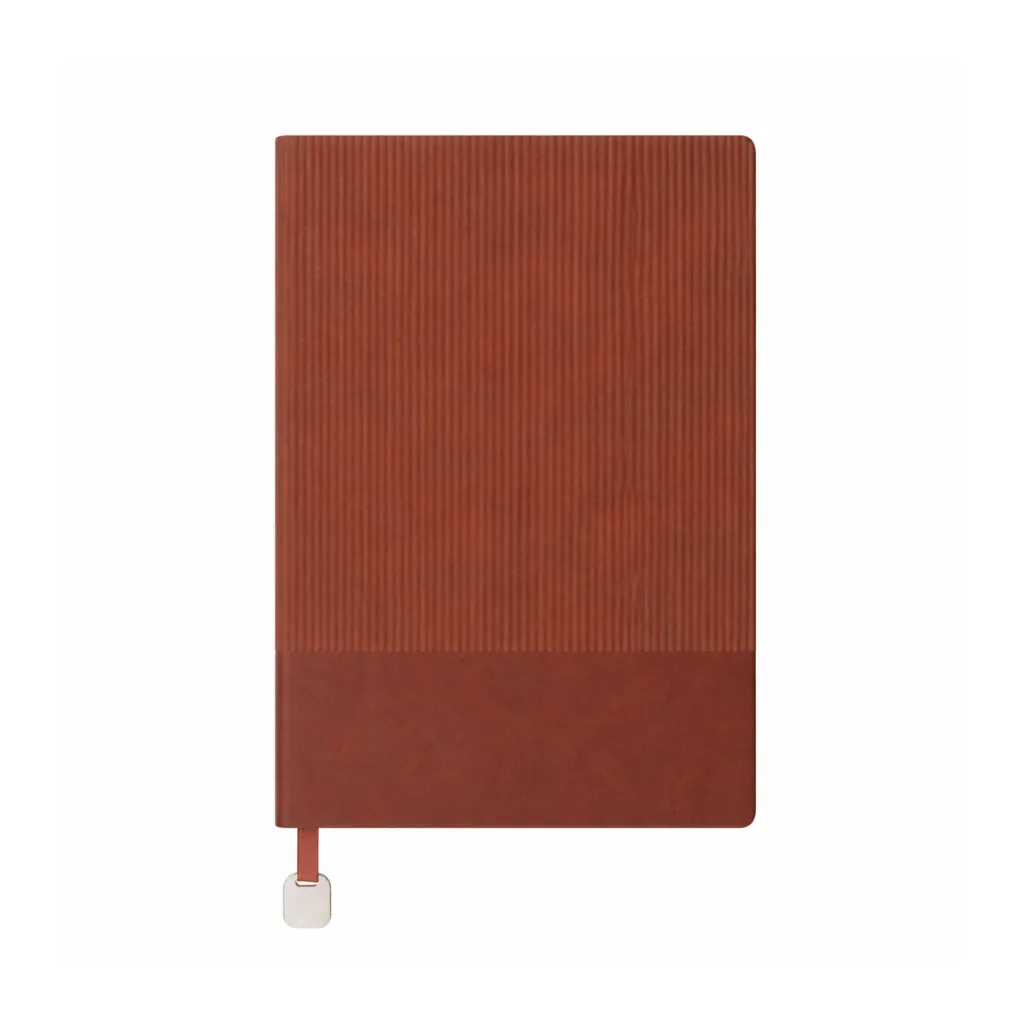 A5 Textured PU Leather Notebook with Bookmark Strap – 192 Pages Premium Diary (Custom Branding Available) (copy)